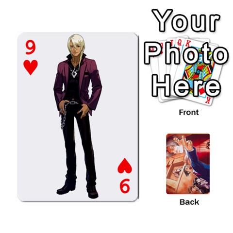 Phoenix Wright Deck By Gold Front - Heart9