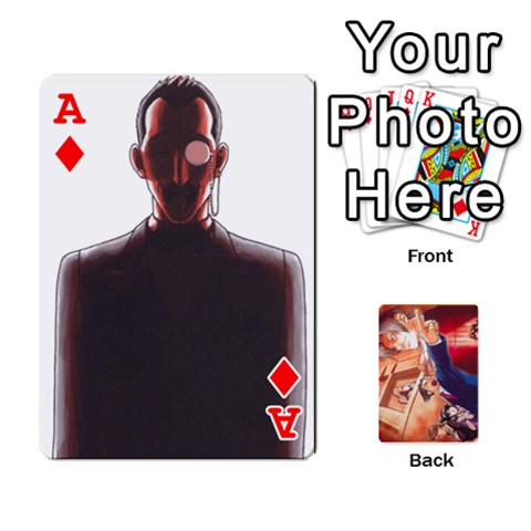 Ace Phoenix Wright Deck By Gold Front - DiamondA