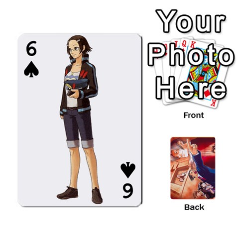 Phoenix Wright Deck By Gold Front - Spade6
