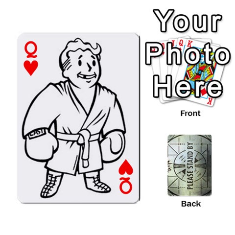Queen Falloutdeckcustomg By Brianna Front - HeartQ