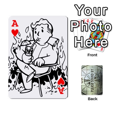 Ace Falloutdeckcustomg By Brianna Front - HeartA