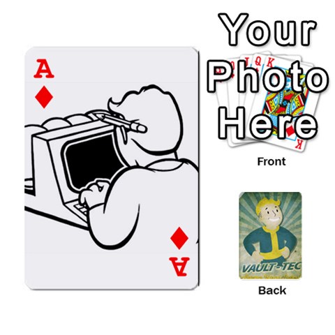 Ace Falloutdeckcustomf By Brianna Front - DiamondA