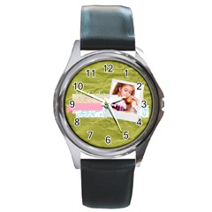 holiday - Round Metal Watch