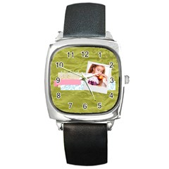 holiday - Square Metal Watch