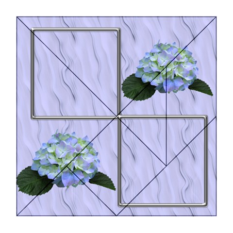 Silver Love Tangram Jigsaw Puzzle By Deborah Front