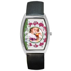 happy kids - Barrel Style Metal Watch