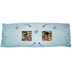 flirty_bodypillow_2sides - 21 x60  Body Pillow Case Dakimakura (Two Sides)