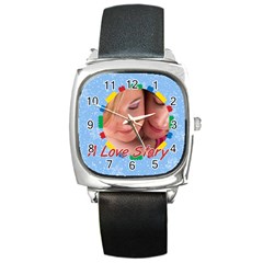 a love story - Square Metal Watch a love story - Square Metal Watch