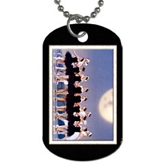 Emma swan lake black edges  - Dog Tag (Two Sides)