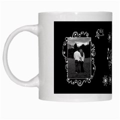 Black white love White Mug