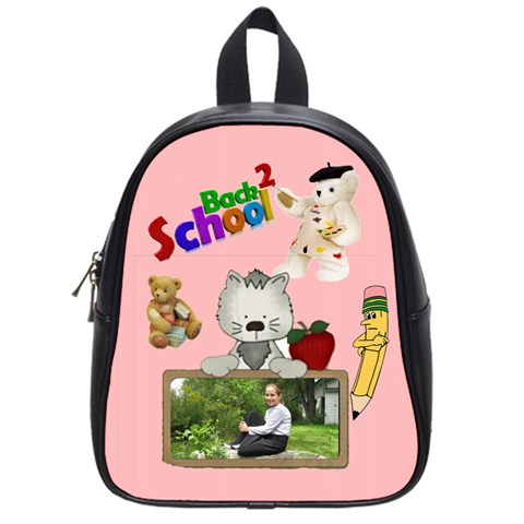 School Bag Back 2 School By Malky Front