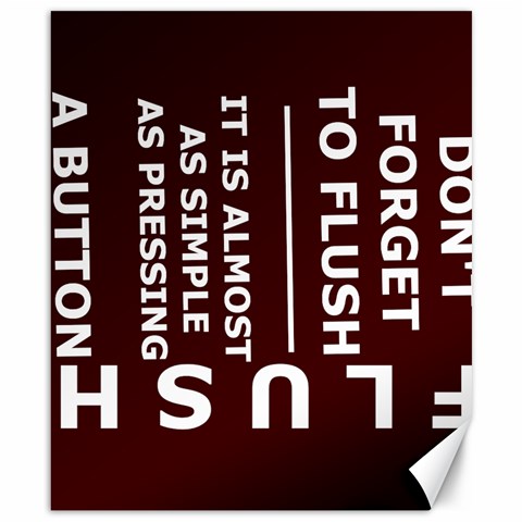 Flush By Kim 8.15 x9.66  Canvas - 1