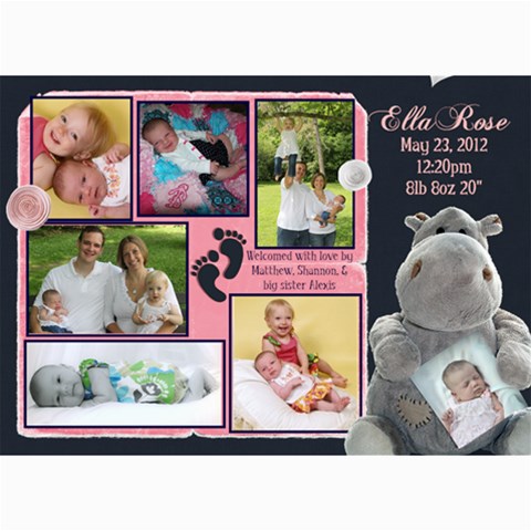 Ella4 By Shannon Luft 7 x5  Photo Card - 3