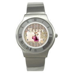 happy day - Stainless Steel Watch