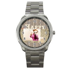 happy day - Sport Metal Watch