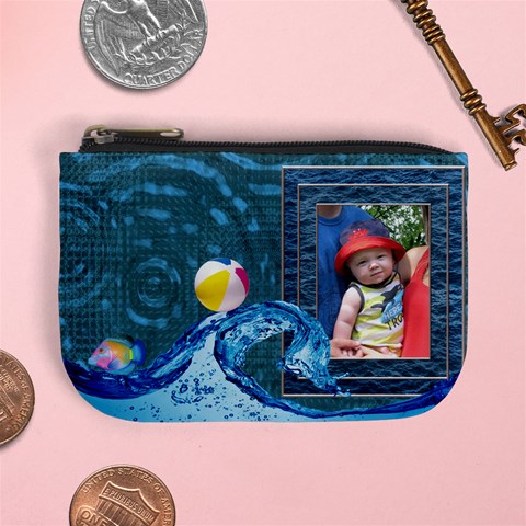 Fun In The Water Mini Coin Purse By Lil Front