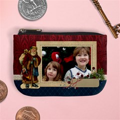 Christmas traditions/santa- mini coin purse