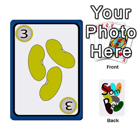 Cards For Som  Beans By Stuart Front - Diamond3