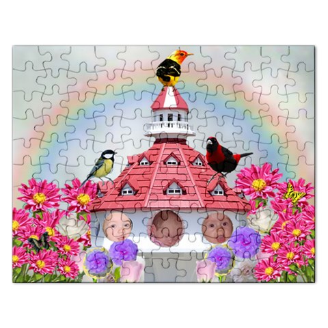 Birdhouse Puzzle By Kim Blair Front