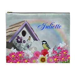 Flower Garden Cosmetic Bag XL (7 styles) - Cosmetic Bag (XL)