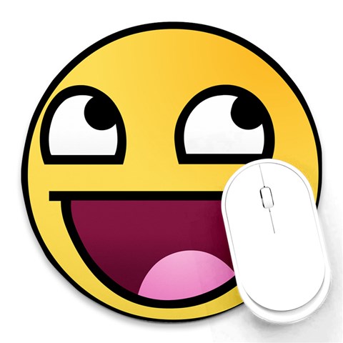 Awesome Face Mouse Pad By Mrklotz Front