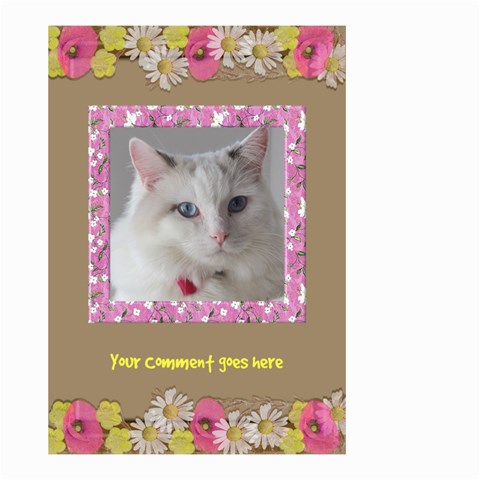 Floral Small Garden Flag (2 Sided) By Deborah Back