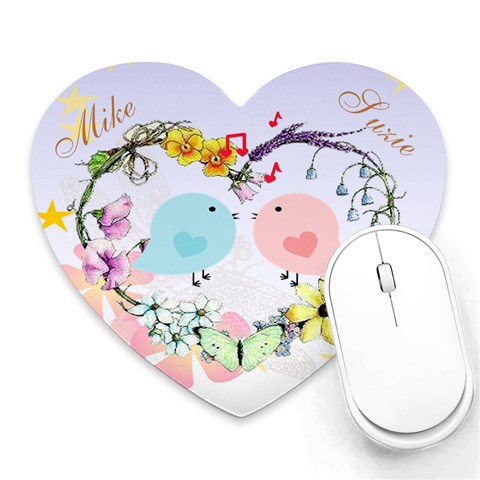 Love Birds Mousepad By Suzie Front