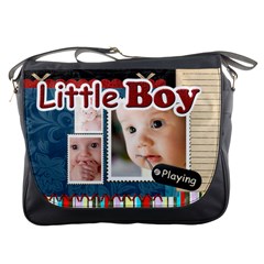 little boy - Messenger Bag