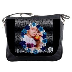 flower world - Messenger Bag