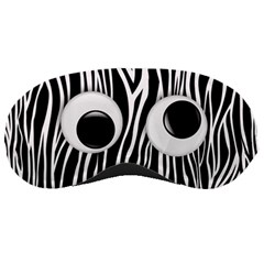 funny, goofy eyes/zebra sleeping mask - Sleep Mask