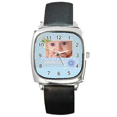 baby boy - Square Metal Watch