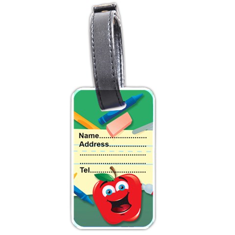 Luggage Tag 4 Kids By Malky Front
