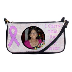 Breast Cancer Shoulder Clutch Bag