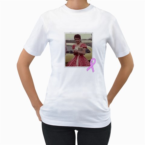 Breast Cancer Tee Shirt By Kim Blair Front