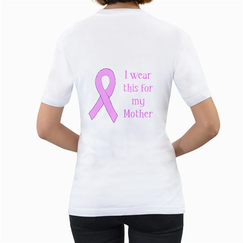 Breast Cancer Tee Shirt By Kim Blair Back