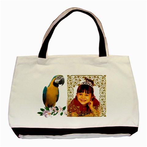 Macaw Classsic Tote Bag ( 2 Sides) By Kim Blair Front