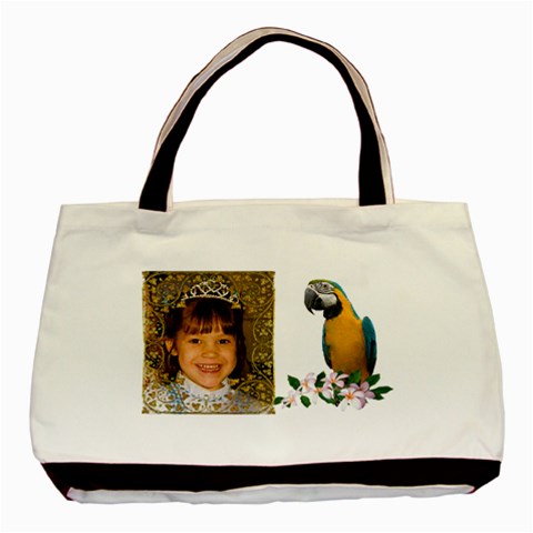Macaw Classsic Tote Bag ( 2 Sides) By Kim Blair Back