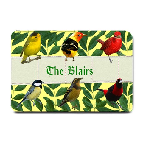 Bird Small Doormat Can Also Be Used As Bath Mat By Kim Blair 24 x16  Door Mat