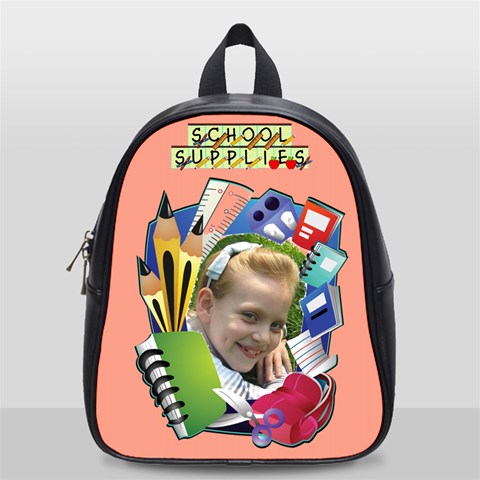 Small Bg School Bag By Malky Front