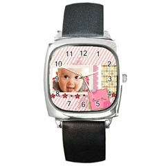 sweet - Square Metal Watch sweet - Square Metal Watch