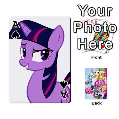 Ace Mlp By Cheesedork Front - SpadeA