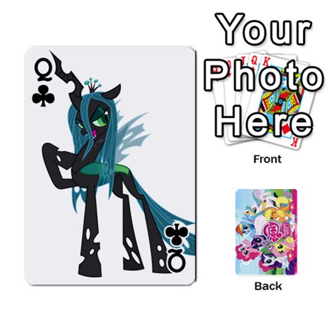 Queen Mlp By Cheesedork Front - ClubQ