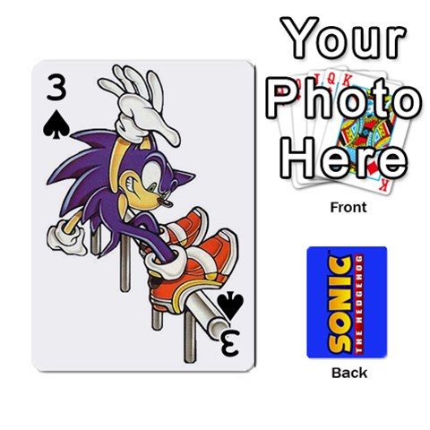 Sonic By Cheesedork Front - Spade3