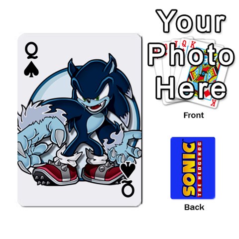 Queen Sonic By Cheesedork Front - SpadeQ