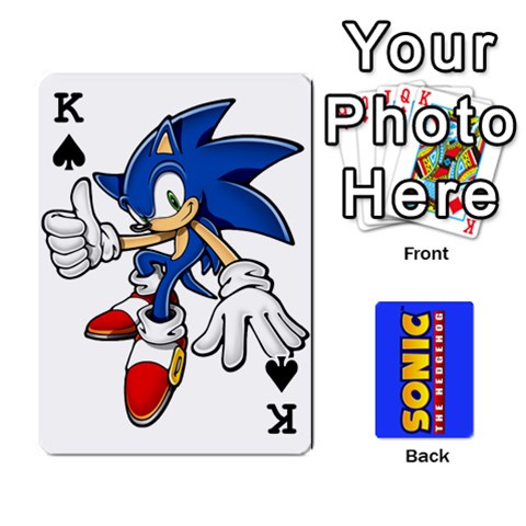 King Sonic By Cheesedork Front - SpadeK
