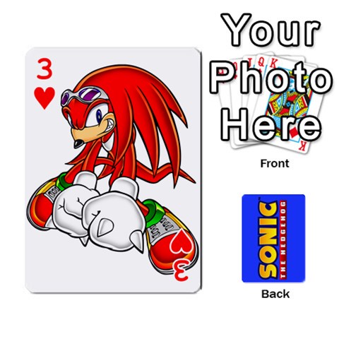 Sonic By Cheesedork Front - Heart3