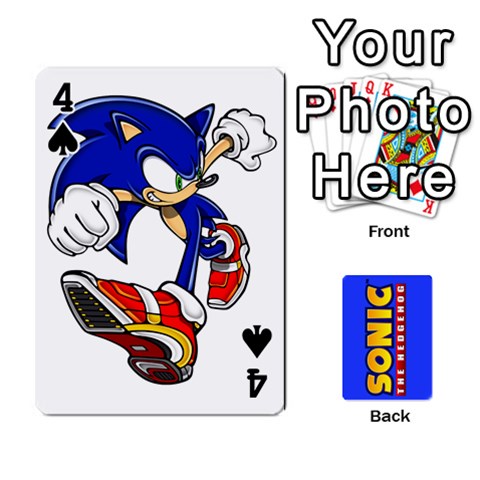 Sonic By Cheesedork Front - Spade4
