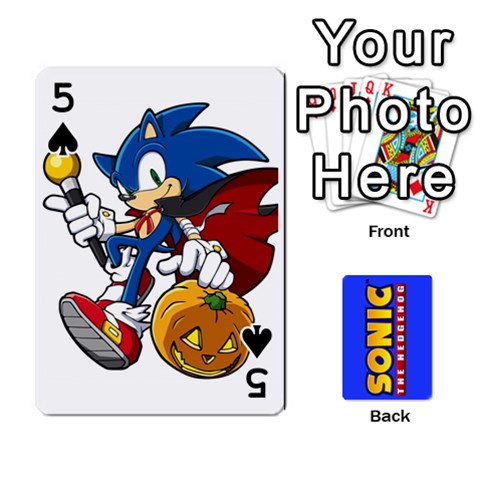 Sonic By Cheesedork Front - Spade5