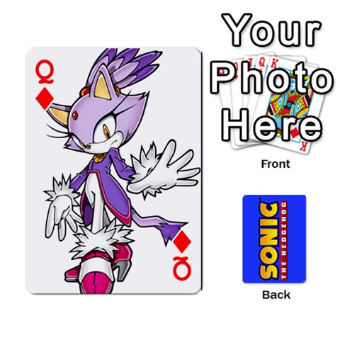 Queen Sonic By Cheesedork Front - DiamondQ