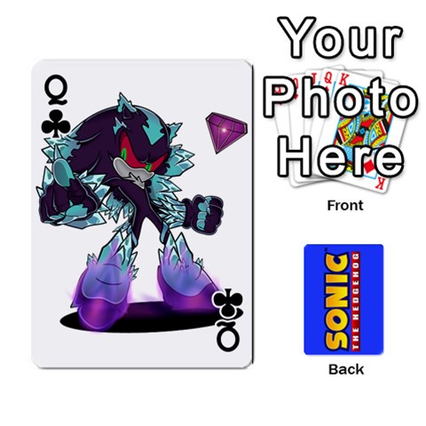 Queen Sonic By Cheesedork Front - ClubQ